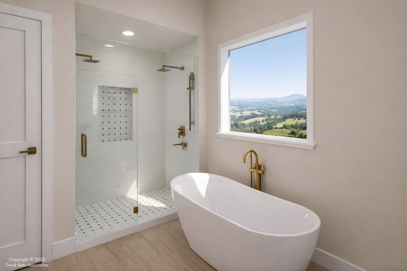 House Blueprint - Interior - Master Bathroom 1 for Traditional House Plan #927-1046 - 4 bed, 4.5 bath