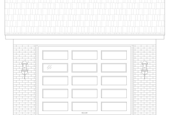 Exterior - Front Elevation 3 for Traditional House Plan #932-731, 0 bath
