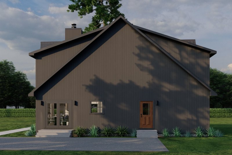 House Design - Exterior - Other Elevation for Cabin House Plan #923-407 - 3 bed, 2.5 bath