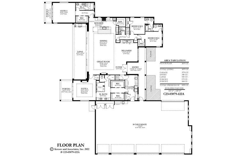 Dream House Plan - Floor Plan - Main Floor for Contemporary House Plan #1058-231 - 4 bed, 3.5 bath