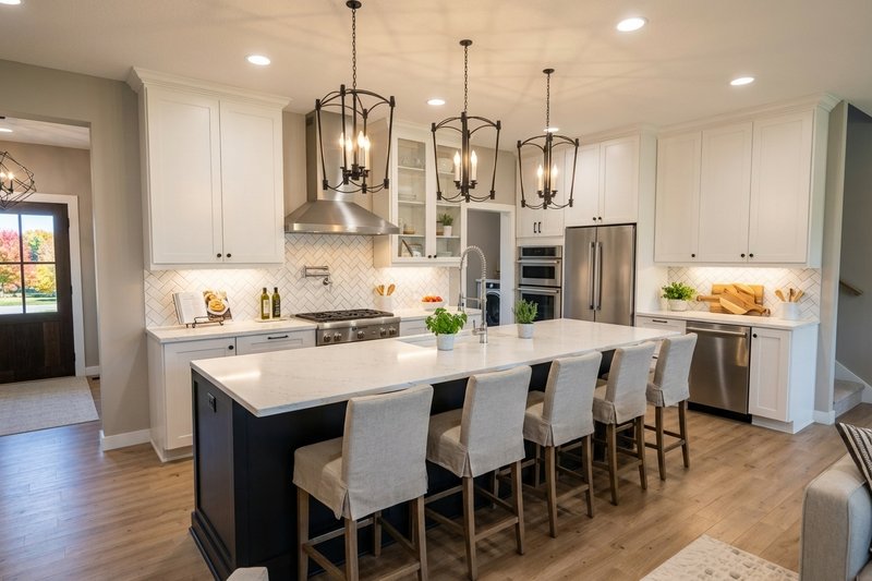 House Design - Interior - Kitchen 2 for Craftsman House Plan #51-1515 - 3 bed, 2.5 bath
