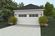 Contemporary Style House Plan - 0 Beds 0 Baths 514 Sq/Ft Plan #932-232 