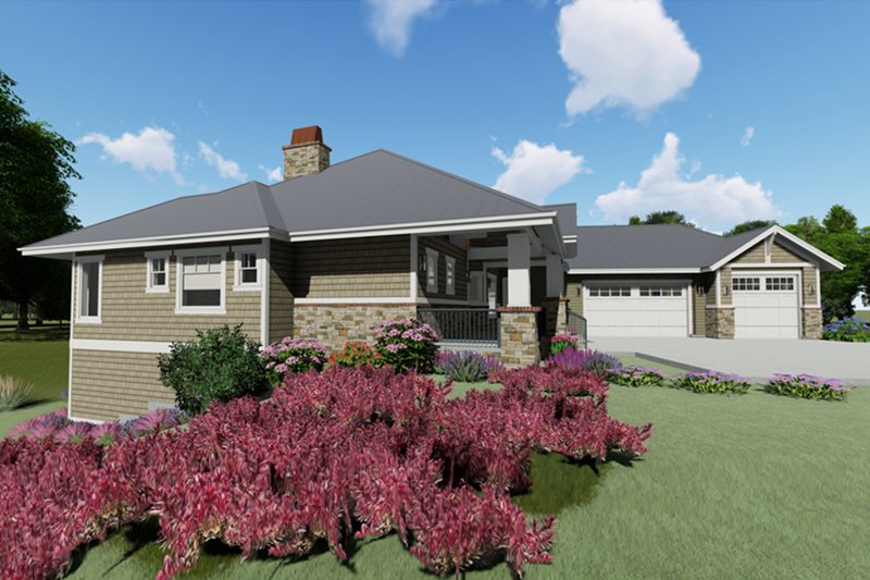 Dream House Plan - Left Side