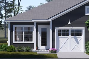 Exterior - Other Elevation for Cottage House Plan #513-2380 - 3 bed, 2 bath