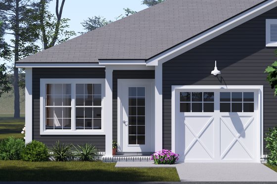 Exterior - Other Elevation for Cottage House Plan #513-2380 - 3 bed, 2 bath