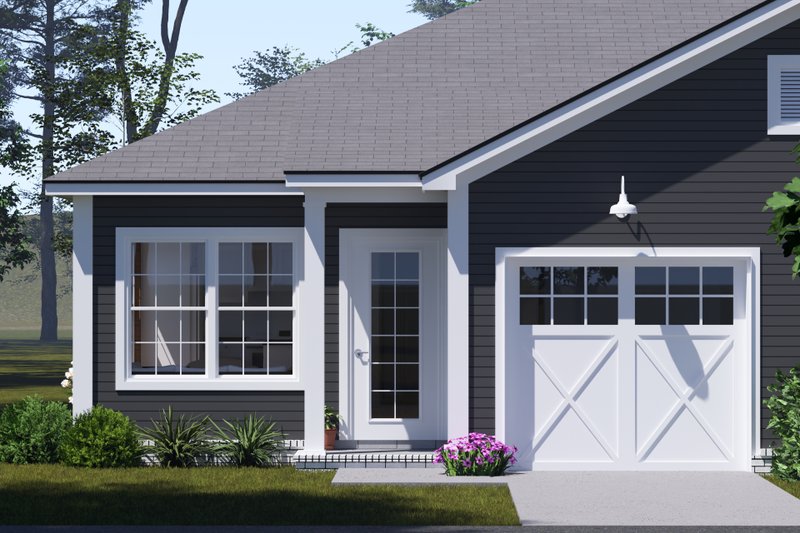 Home Plan - Exterior - Other Elevation for Cottage House Plan #513-2380 - 3 bed, 2 bath