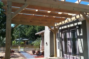 Exterior - Other Elevation 2 House Plan #550-2 - 3 bed, 2 bath