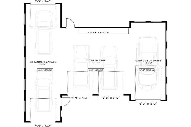House Blueprint - Floor Plan - Other Floor for Farmhouse House Plan #1101-74, 0 bath