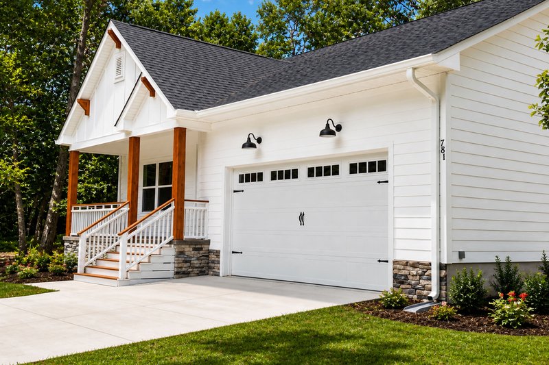 Home Plan - Exterior - Front Elevation 4 for Craftsman House Plan #20-2269 - 3 bed, 2 bath