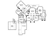 European Style House Plan - 3 Beds 2.5 Baths 3702 Sq/Ft Plan #417-371 