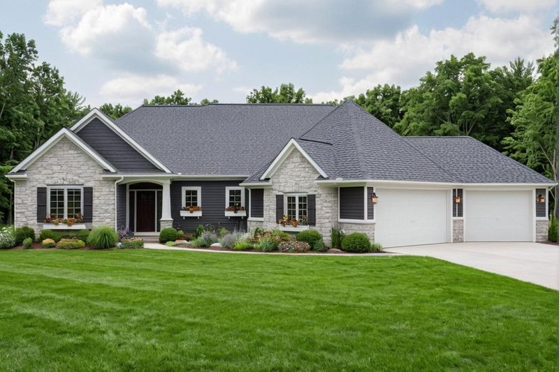 Dream House Plan - Exterior - Front Elevation 2 for Craftsman House Plan #1064-83 - 3 bed, 2.5 bath