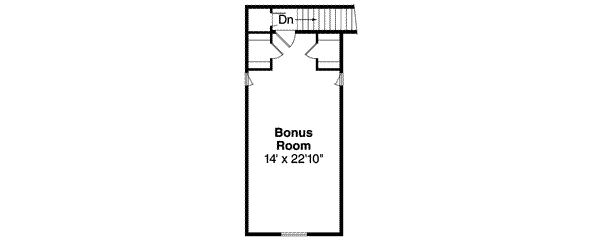 House Plan Design - Craftsman Floor Plan - Upper Floor Plan #124-509