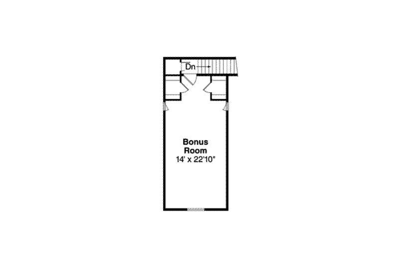 Home Plan - Floor Plan - Upper Floor for Craftsman House Plan #124-509 - 3 bed, 2.5 bath
