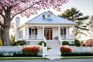 Dream House Plan - Country Photo Plan #137-370