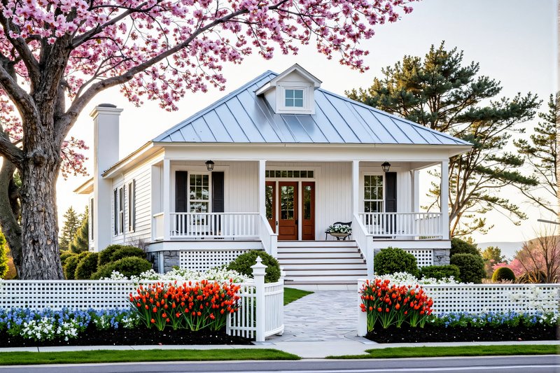 Dream House Plan - Country Photo Plan #137-370
