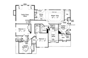 Colonial Style House Plan - 5 Beds 4.5 Baths 3264 Sq/Ft Plan #927-699 