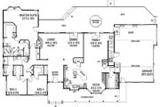 Country Style House Plan - 3 Beds 2.5 Baths 2840 Sq/Ft Plan #60-829 