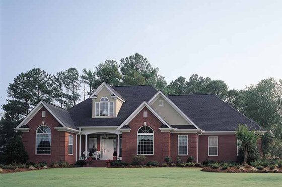 Exterior - Front Elevation 4 for Ranch House Plan #929-176 - 3 bed, 2 bath