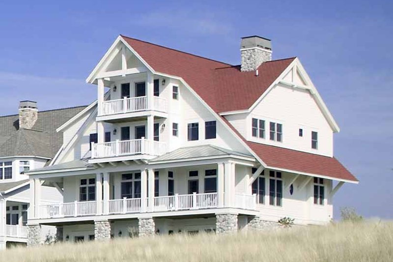 Home Plan - Exterior - Front Elevation 4 for Victorian House Plan #928-53 - 3 bed, 2.5 bath