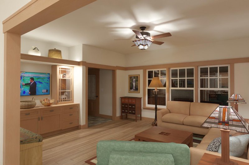 Home Plan - Interior - Other for Craftsman House Plan #1099-4 - 3 bed, 2 bath