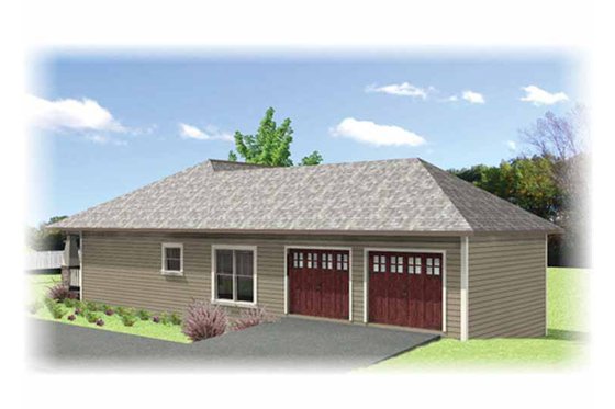 Floor Plan - Other Floor for Craftsman House Plan #44-218 - 4 bed, 2 bath