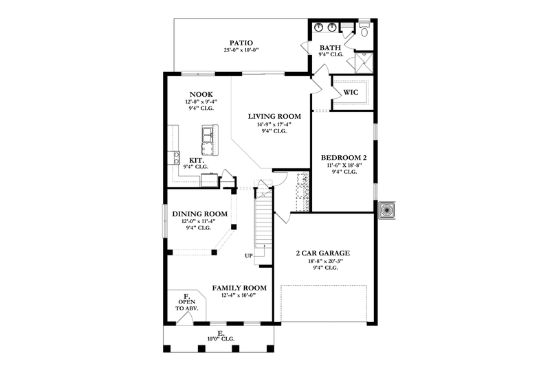 Dream House Plan - Floor Plan - Main Floor for Mediterranean House Plan #1058-66 - 5 bed, 3 bath