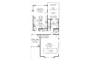Floor Plan - Other Floor for Traditional House Plan #11-250 - 3 bed, 2 bath