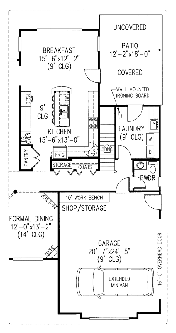 House Plan Design - Traditional Floor Plan - Other Floor Plan #11-250