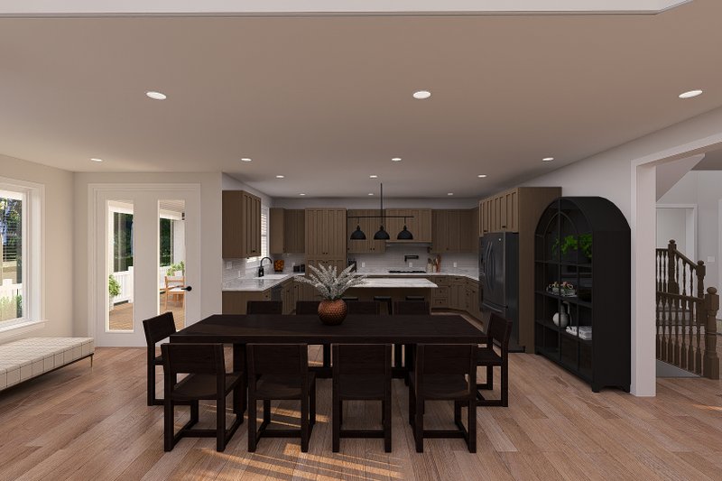 Dream House Plan - Interior - Dining Room 1 for Traditional House Plan #1060-344 - 4 bed, 2.5 bath