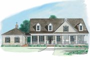 Country Style House Plan - 3 Beds 3.5 Baths 2599 Sq/Ft Plan #1054-1 