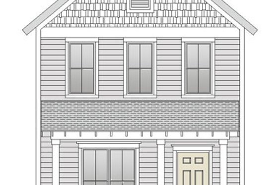 Exterior - Other Elevation for Craftsman House Plan #461-38 - 3 bed, 2.5 bath
