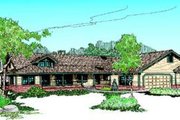 Ranch Style House Plan - 4 Beds 2 Baths 2424 Sq/Ft Plan #60-214 