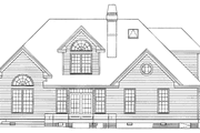 Country Style House Plan - 4 Beds 3 Baths 2130 Sq/Ft Plan #929-148 Exterior 
