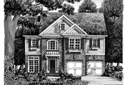 Colonial Style House Plan - 3 Beds 2.5 Baths 2095 Sq/Ft Plan #927-864 