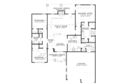 Craftsman Style House Plan - 3 Beds 2 Baths 1485 Sq/Ft Plan #17-2908 