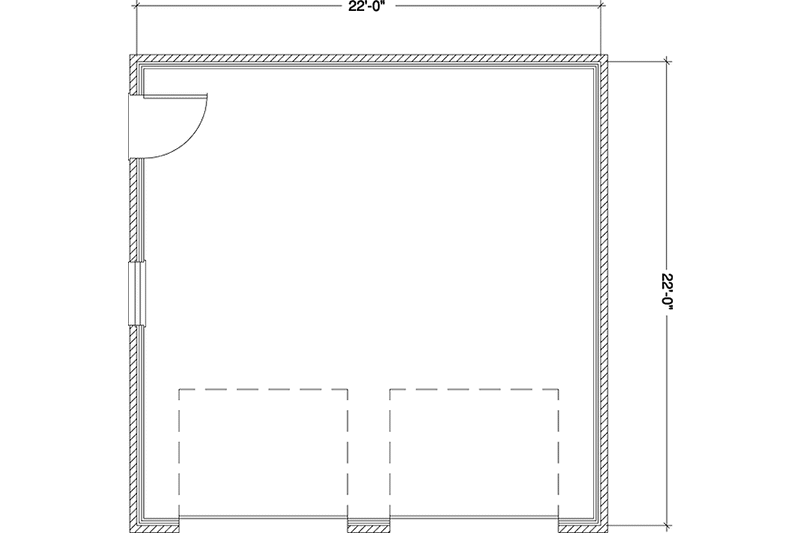 Dream House Plan - Floor Plan - Main Floor for Country House Plan #410-3602, 0 bath