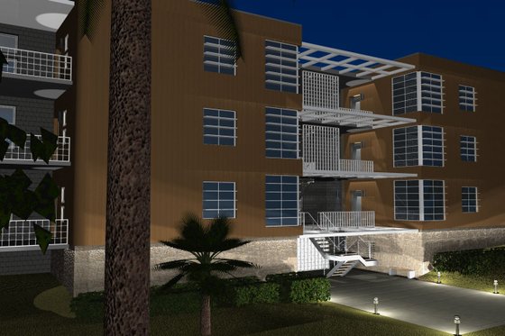 Exterior - Other Elevation for Modern House Plan #535-15 - 3 bed, 2.5 bath