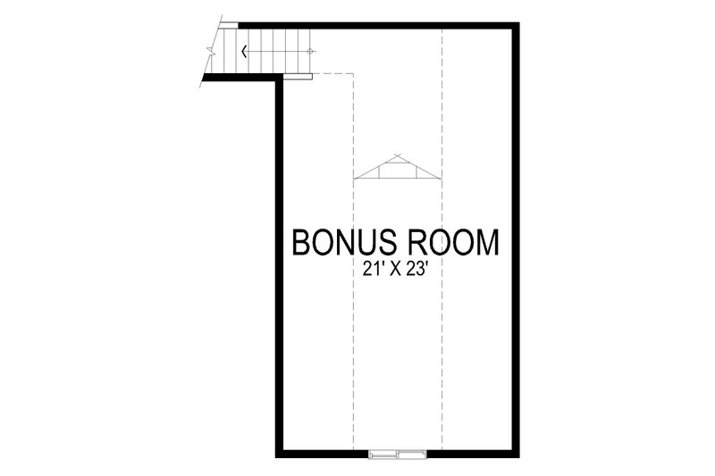 Dream House Plan - Floor Plan - Upper Floor for Traditional House Plan #112-203 - 3 bed, 2.5 bath