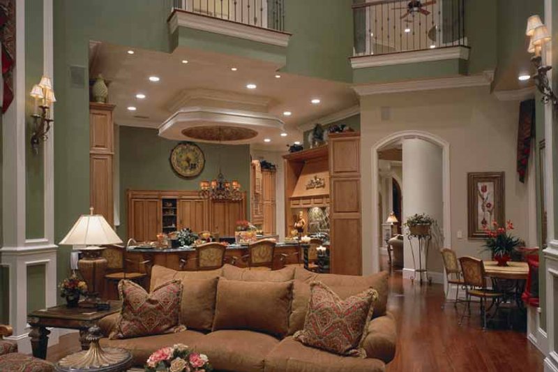 House Blueprint - Interior - Other for Mediterranean House Plan #417-557 - 5 bed, 5 bath
