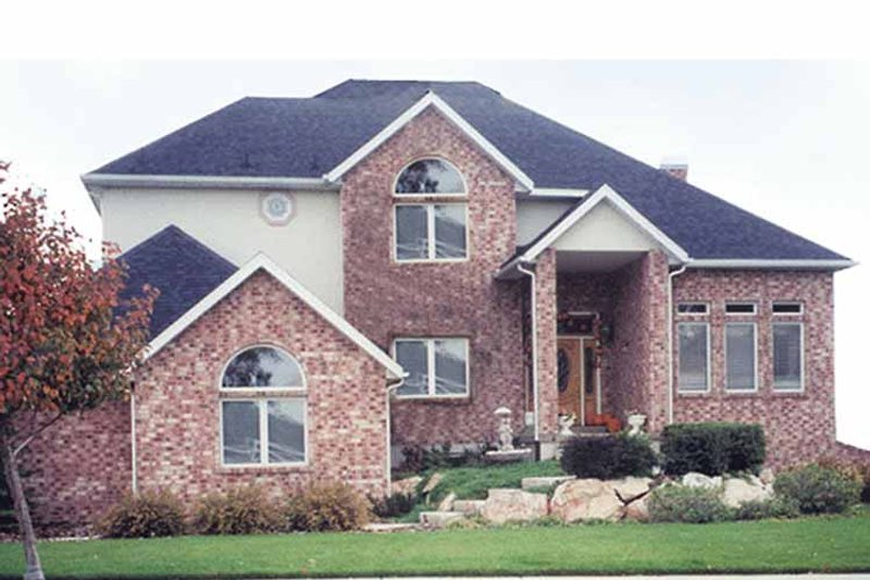 Home Plan - Exterior - Front Elevation 3 for Traditional House Plan #945-55 - 4 bed, 4.5 bath
