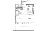 Modern Style House Plan - 3 Beds 3 Baths 2016 Sq/Ft Plan #117-227 
