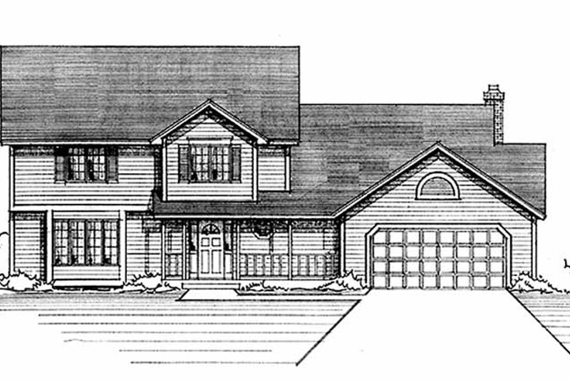 House Plan Design - Country Exterior - Front Elevation Plan #51-860