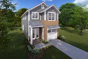 Cottage Style House Plan - 3 Beds 2.5 Baths 1567 Sq/Ft Plan #513-2220 