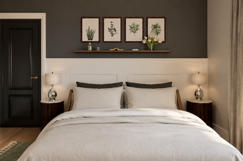 Home Plan - Interior - Master Bedroom 3 for Contemporary House Plan #1064-465 - 2 bed, 2.5 bath