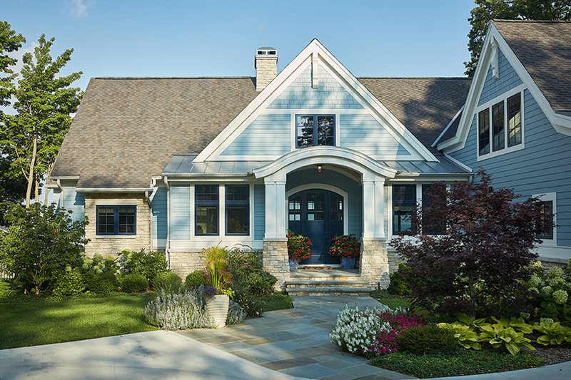 Architectural House Design - Exterior - Front Elevation 3 for Ranch House Plan #928-293 - 4 bed, 5 bath