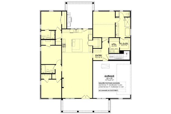 Floor Plan - Other Floor for Farmhouse House Plan #430-442 - 4 bed, 3 bath