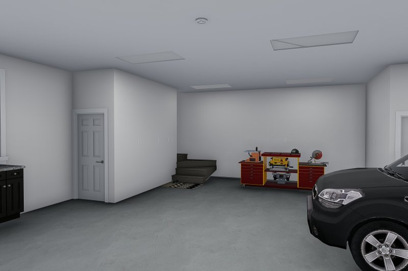 Architectural House Design - Interior - Other 2 for Traditional House Plan #1060-86, 0.5 bath
