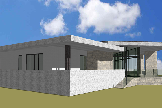 Photo 4 for Modern House Plan #549-17 - 5 bed, 3 bath