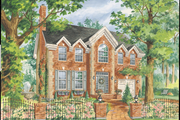 Colonial Style House Plan - 4 Beds 2 Baths 2484 Sq/Ft Plan #25-4767 