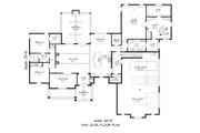 Traditional Style House Plan - 4 Beds 3.5 Baths 3609 Sq/Ft Plan #932-167 